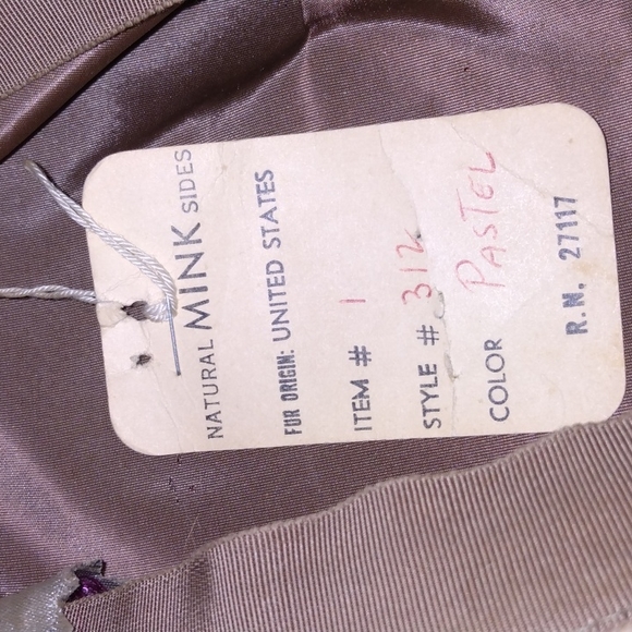 Vintage Mink Pillboy Hat - Picture 6 of 6